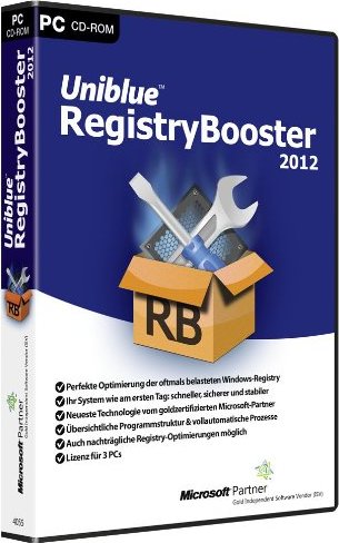 Uniblue RegistryBooster 2012 (niemiecki) (PC)