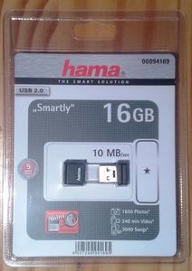 Hama FlashPen Smartly 16GB, USB-A 2.0