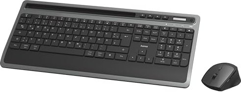 Hama KMW-600 Plus Funk Tastatur und Maus Set, schwarz/anthrazit,  USB/Bluetooth, DE ab € 38,38 (2024) | Preisvergleich Geizhals Deutschland