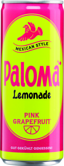Paloma Pink Grapefruit Lemonade 250ml