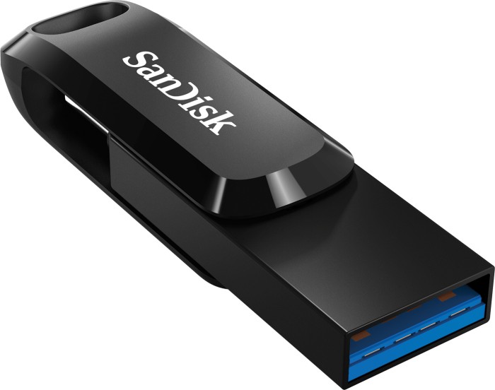 SanDisk Ultra Dual Drive Go USB Type-C schwarz 128GB, USB-A 3.0/USB-C 3.0