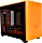Cooler Master MasterBox NR200P colour Edition Sunset orange, glass window, Mini-ITX (MCB-NR200P-OCNN-S00)