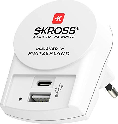 Skross Euro USB Charger (AC) weiß