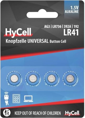 HyCell Power Solution LR41/LR736, 4er-Pack