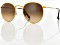 Ray-Ban RB3447 Round Metal 50mm polished bronze-copper/pink-brown gradient (RB3447-9001A5)
