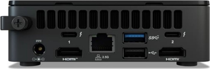 ASUS NUC 12 Pro mini PC - Slim - Wall Street Canyon - NUC12WSKi7, Core i7-1260P, 16GB RAM, 500GB SSD