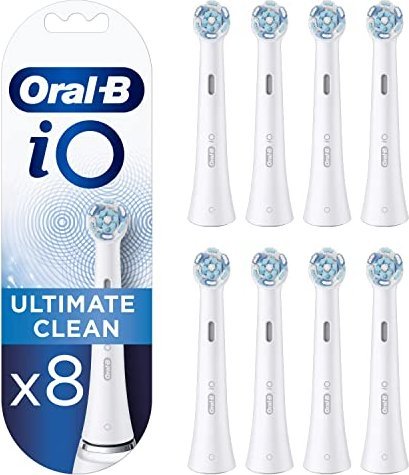Oral-B iO Ultimative Reinigung Ersatzbürste, 8 Stück