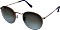 Ray-Ban RB3447 Round Metal 47mm polished bronze-copper/blue-brown gradient (RB3447-900396)