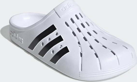 adidas Adilette Clog cloud white/core black (męskie)