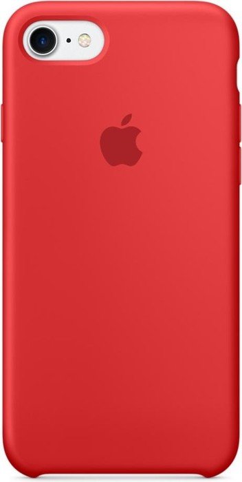 Apple futerał silikonowy do iPhone 7 czerwony