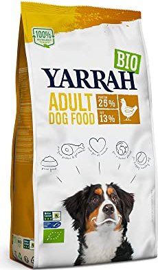 Yarrah Organic Adult Dry Dog Food with Chicken 15kg