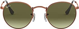 Ray-Ban RB3447 Round Metal 50mm bronze-copper/green gradient