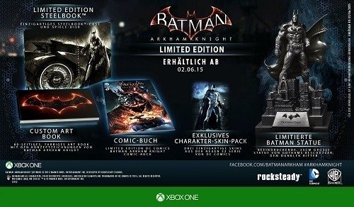 Batman: Arkham Knight - Limited Edition (Xbox One/SX) starting from £   (2023) | Price Comparison Skinflint UK