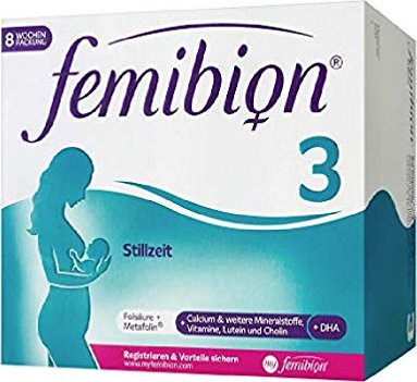 Femibion 3 Stillzeit Kapseln + Tabletten, 112 Stück (56 Kapseln + 56 Tabletten)