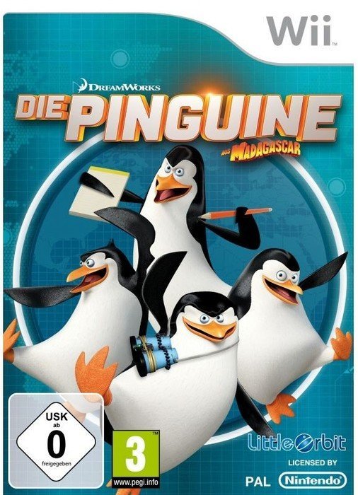 Die Pinguine wyłącz Madagascar (Wii)