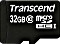Transcend microSDHC 32GB, Class 10 (TS32GUSDC10)