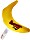 Yeowww! CHI-CAT-A BANANA, banan z wypełnienie wyłącz kocimiętka, 18cm (63041)
