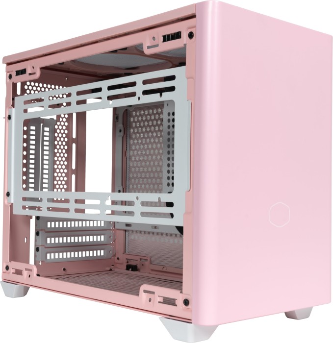 Cooler Master MasterBox NR200P Color Edition Flamingo Pink, szklane okno, mini-ITX