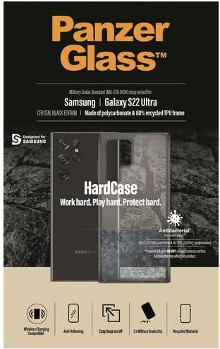 PanzerGlass Hard Case do Samsung Galaxy S22 Ultra przeźroczysty