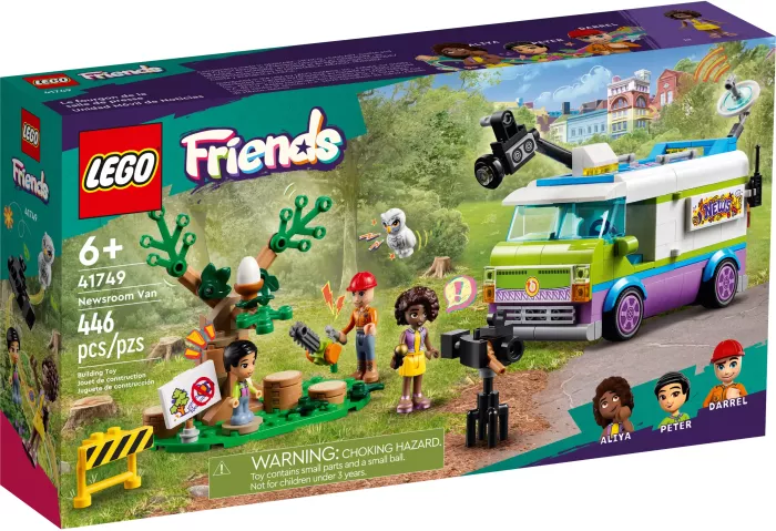 Lego Friends Nachrichtenwagen 41749