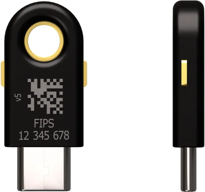 Yubico YubiKey 5C FIPS, USB Authentifizierung, USB-C