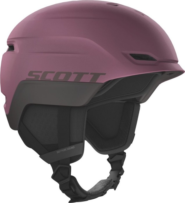 Scott Chase 2 Plus Helm cassis pink/red fudge