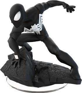 Disney Infinity 3.0: Marvel - Figur Spider-Man im schwarzen Anzug (PS3/PS4/Xbox 360/Xbox One/WiiU)