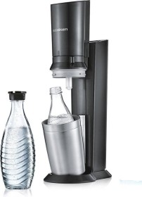 SodaStream Crystal 2.0 Umsteiger Trinkwassersprudler titan/schwarz