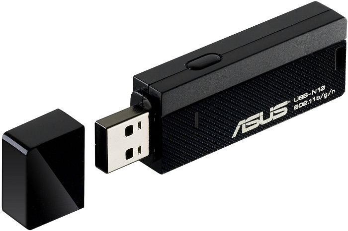 ASUS USB-N13 B1, 2.4GHz WLAN, USB-A 2.0 [wtyczka]