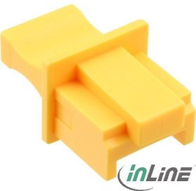 InLine Staubschutz für RJ-45, 10 Stück, gelb