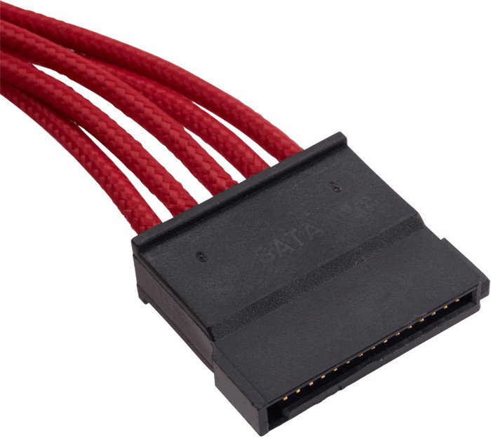 Corsair PSU Cable Kit Type 4 - Pro Package - Gen3, czerwony