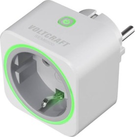 Voltcraft Funk Energiekosten-Messgerät, LED-beleuchtet, Timer, Funksteckdose mit Strommesssensor