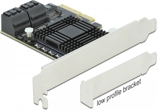 DeLOCK 5x SATA 6Gb/s, PCIe 3.0 x4