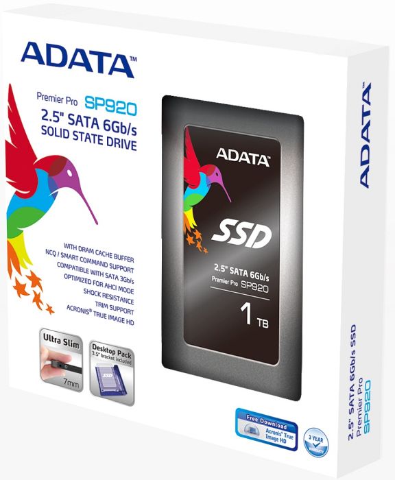 ADATA Premier Pro SP920 1TB, 2.5"/SATA 6Gb/s