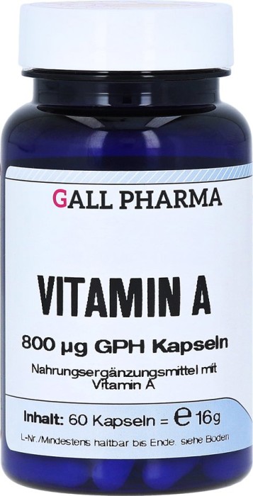 witamina A GPH kapsułki, 60 sztuk