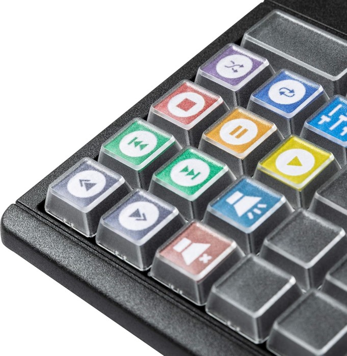 PrehKeyTec MCI 128 Programmable keyboard, 128 klawiszy z możliwością zaprogramowania, czarny, USB