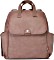 Babymel Robyn changing backpack Dusty Pink Origami Heart (BM2177)