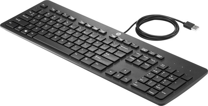 HP Slim Business keyboard, USB, DE