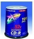 Fujifilm CD-R 80min/700MB, sztuk 100