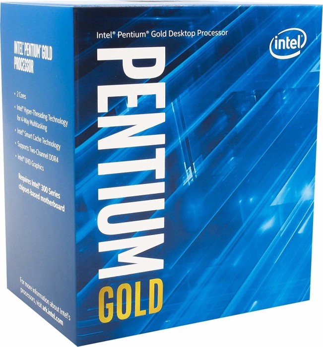 Intel Pentium Gold G5500, 2C/4T, 3.80GHz, boxed