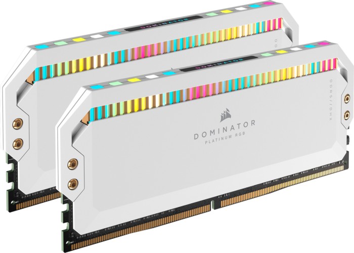 Corsair Dominator Platinum RGB biały DIMM Kit 64GB, DDR5-5600, CL40-40-40-77, on-die ECC