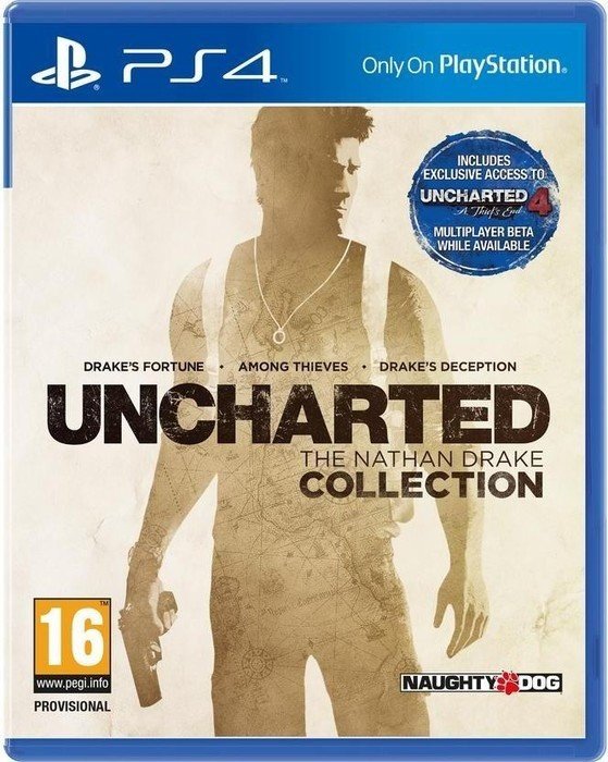 Sony PlayStation 4 - 500GB Uncharted: The Nathan Drake Collection zestaw czarny