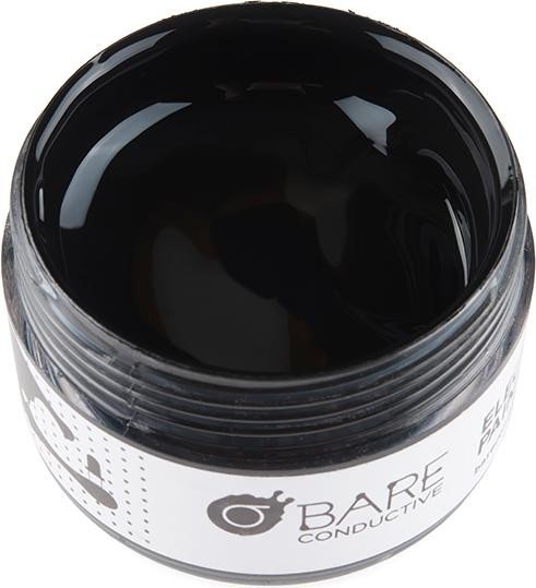 Bare Conductive elektrisch leitfähige Farbe, schwarz, 50ml