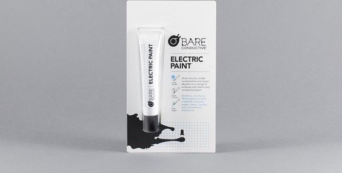 Bare Conductive elektrisch leitfähige Farbe, schwarz, 10ml