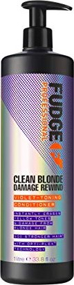 Fudge Clean Blonde Damage Rewind Violet Toning Conditioner