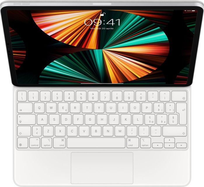 Apple Magic Keyboard, KeyboardDock für iPad Pro 12.9", weiß, IT [2021]