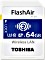 Toshiba FlashAir W-04 Wireless R90/W70 SDHC 32GB, UHS-I U3, Class 10 Vorschaubild