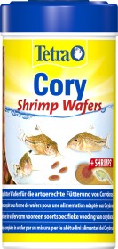 Tetra Cory ShrimpWafers Hauptfutter für Bodenfische, 250ml