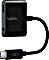 Belkin 3.5mm-Klinke Audio + USB-C Charge RockStar Adapter 0.15m schwarz (F7U080btBLK)