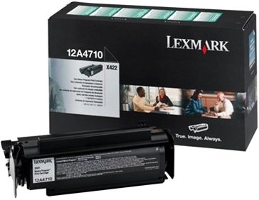 Lexmark toner zwrotny 12A4710 czarny